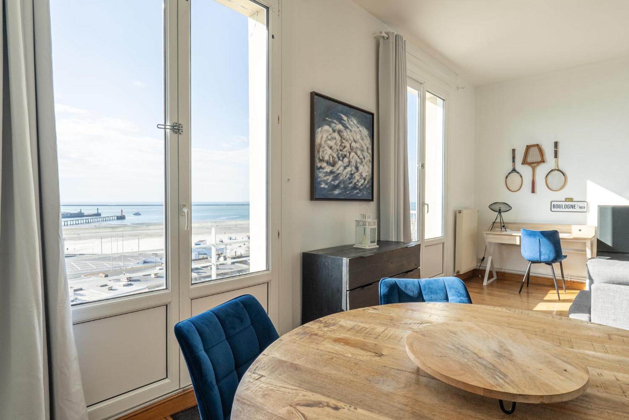 Superbe Vue Mer Face A Nausicaa Boulogne-sur-Mer Exterior foto